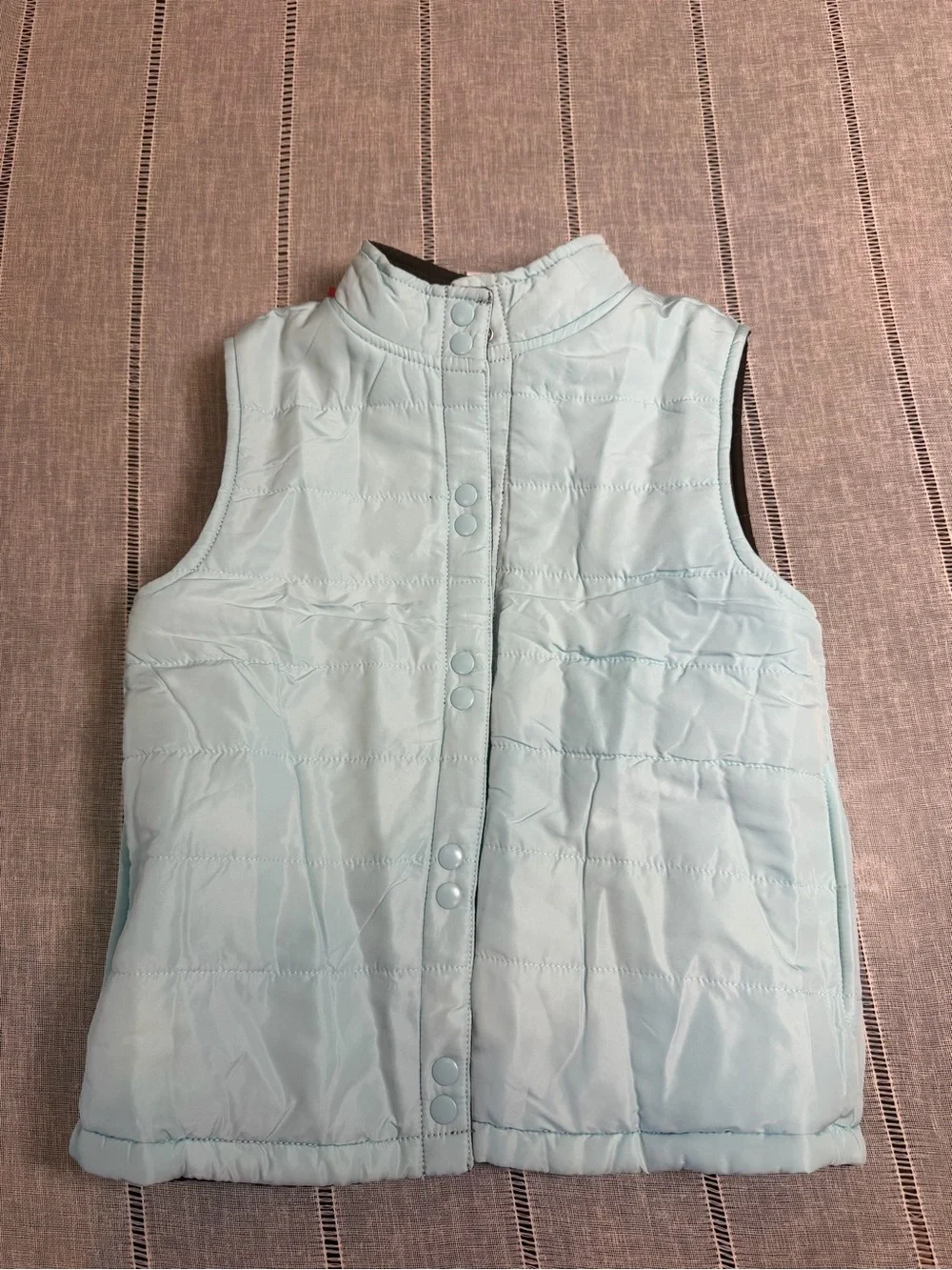 Gymboree LOTS OF DOTS LINE 2008 Size Large(10-12) Brown Aqua Blue Snap Front NWT